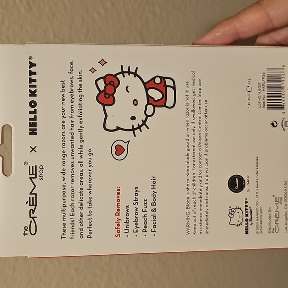 Hello Kitty Dermaplane & Sculpt Razors - Picture 2 of 2